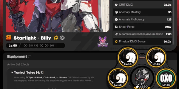 Starlight Billy + Sign + Lucia + Ye Shunguang + Harumasa IK 52 SERVER ASIA