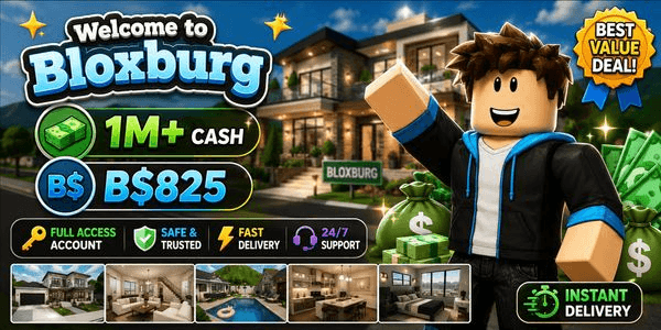 Gambar Product #1 ACCOUNT WELCOME TO BLOXBURG (As Shown | 100% Safe | Automatic Delivery)