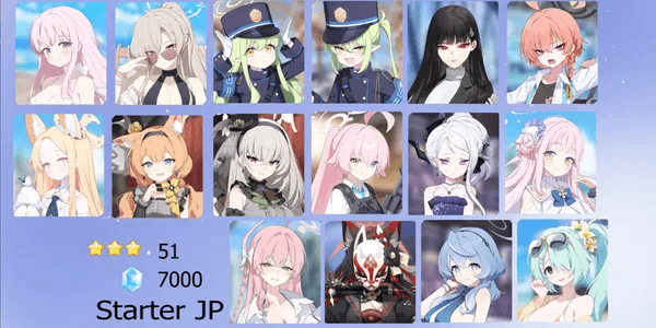 Account reroll Blue Archive Starter [JP]#7