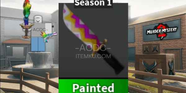 Painted (Knife)