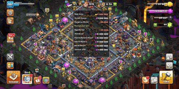 Gambar Product Town Hall 15 NEAR MAX - GOOD EQUIPMENT HERO