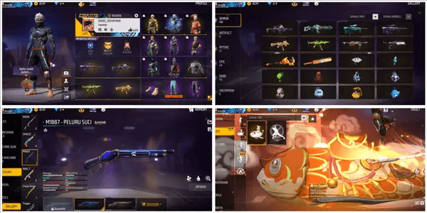 Sultan account luxury bundle emote enters lobby on anti hackback according to image and description #4