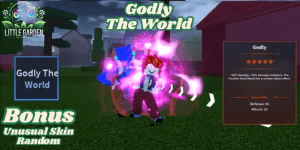 Godly The World (Revamp) Bonus Unusual Skin Random | A Universal Time