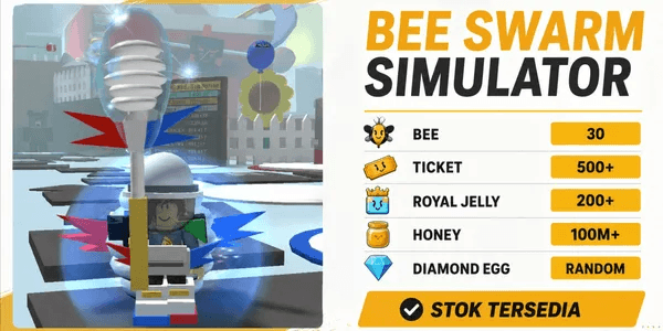 Akun 30 Bee | Bee Swarm Simulator
