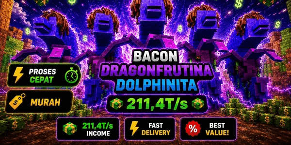 BACON | Dragonfrutina Dolphinita 211.4T/s [MAX LVL]