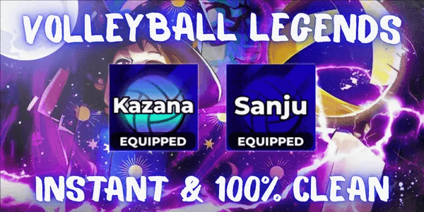 Akun 2 Secret Style (Kazana, Sanju) - Volleyball Legends