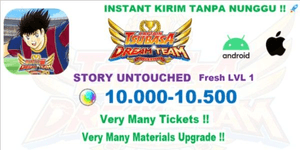 Gacha Account Captain Tsubasa Dream Team Gold Edition