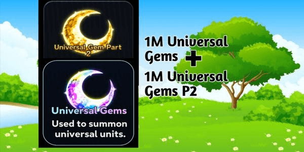 Gambar Product 1M Universal Gems - Universal Tower Defense
