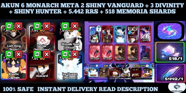 Gambar Product Akun Anime Vanguard #6