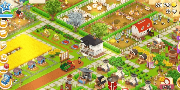 Hay Day Farm Account Ready to Play