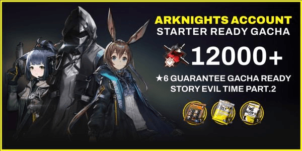 Gambar Product Arknights Starter Ready Gacha [A]