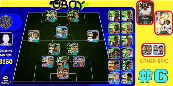 Efotball account strength 3000+