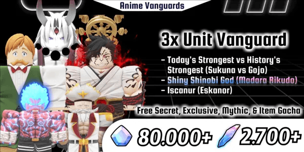 Account Anime Vanguards #1