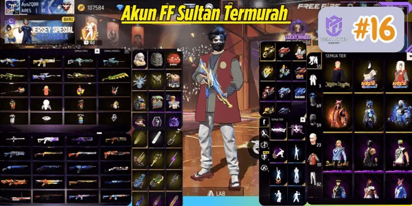 FREE FIRE ACCOUNT AS PER PHOTO #16