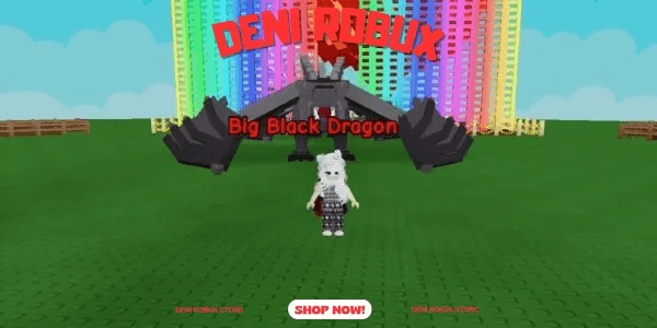Big Black Dragon - Grow A Garden 2