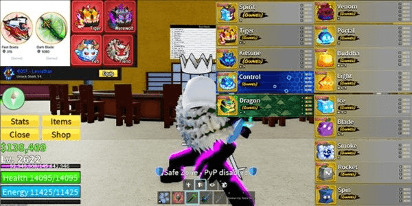 Gambar Product Akun GG - 14 Permanent + 2 Skin