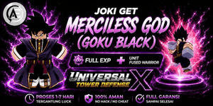 Joki Get Merciless God (Goku Black) + Bonus || Universal Tower Defense X (UTDX) ||