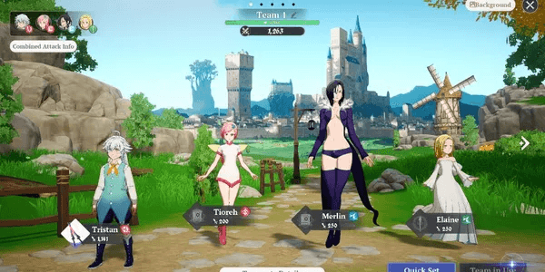 The Seven Deadly Sins: Origin | Starter Merlin & Elaine [sea]