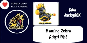 Flaming Zebra