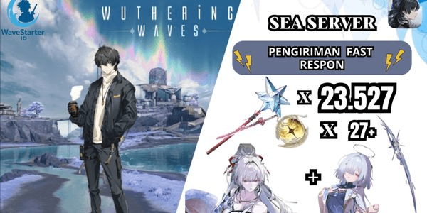 Gambar Product  Wuthering Waves account Hiyuki with signature and Mornye with signature and Asterid to 