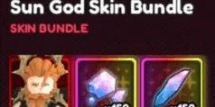 Anime Vanguards - Sun God Skin Bundle【1999R】