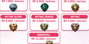 Paket Rank Epic-Legend