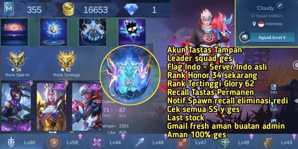 Gambar Product Permanent high-level account, all unbind, fresh Gmail made by admin, 100% safe guys, let's go