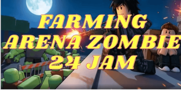FARMING ZOMBIE ARENA 24 HOURS | Survive Zombie Arena