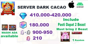 Akun Cookie Run Kingdom Limited edition