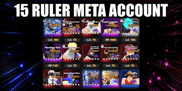 Gambar Product End Game 15 Ruler Meta | Vegito Boundless, Goku Black, Gogeta, Sinbad, Zoro | Universal Tower Defense X / UTDX