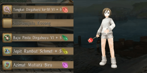 1 SET OF STAFF EQUIPMENT