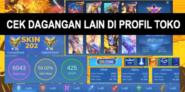 Gambar Product #105 CHEAP MOBILE LEGENDS ACCOUNT