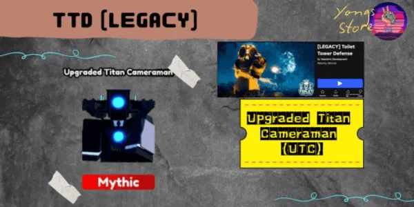 Upgraded Titan Cameraman (Toilet Tower Defense - Legacy)