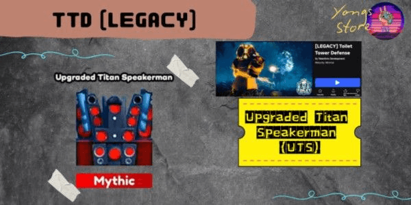 Gambar Product Upgraded Titan Speakerman (Toilet Tower Defense - Legacy)