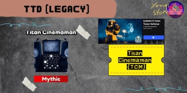 Gambar Product Titan Cinemaman (Toilet Tower Defense - Legacy)
