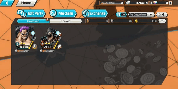 Account 2 Extreme | 2 META EX | Marshall B4 EX | Zephyr B4 EX | Rank 9 | Log Bandai | Solo Fresh | [Android/iOS] - One Piece Bounty Rush
