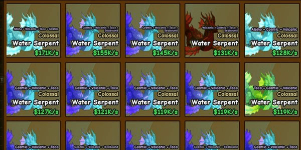 Gambar Product Colossal Water Serpent | Catch And Tame!