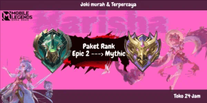 Paket Rank Epic 2-Mythic 1