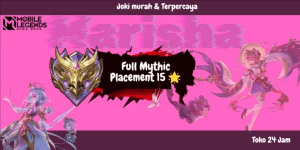 Paket Rank Mythic Full Placement (15 Bintang)