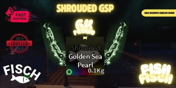 Golden Shrouded Sea Pearl