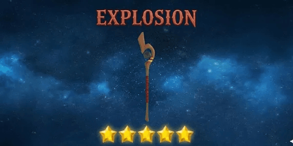 Explosion Material - Broken Blade