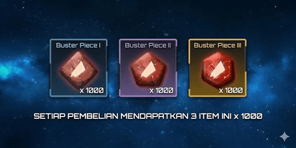 Buster Piece Bundle - Broken Blade