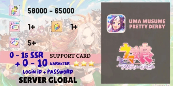 Reroll Account Uma Musume Pretty Derby [Global] - 8