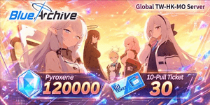 Blue Archive Special Edition Pyroxene Reroll Account
