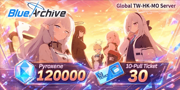 Blue Archive Special Edition Pyroxene Reroll Account