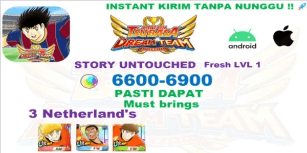 Captain Tsubasa Dream Team Account-2