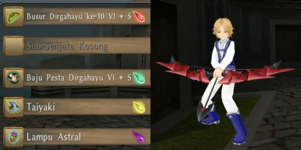1 SET BOW EQUIPMENT