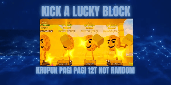 Morning Crackers 12T Kick a Lucky Block