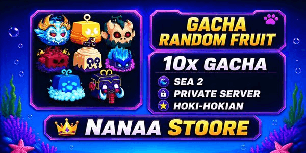 Gambar Product Gacha Random Fruit || Blox Fruit (SEA 2)