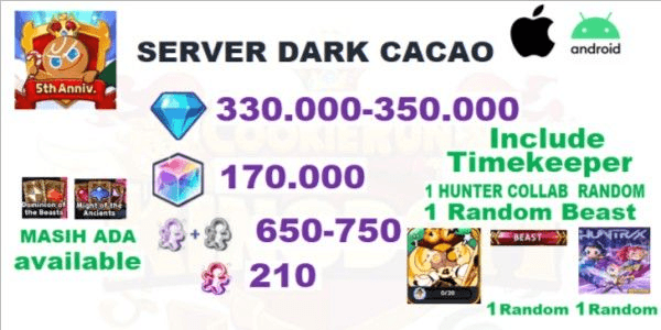 Gambar Product Akun Gacha CookieRun : Kingdom Limited-18